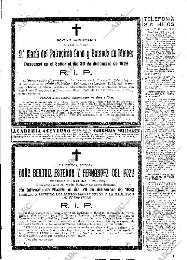 ABC MADRID 29-12-1933 página 45