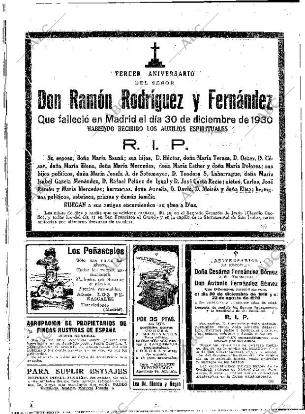 ABC MADRID 29-12-1933 página 46