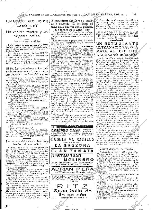 ABC MADRID 30-12-1933 página 19