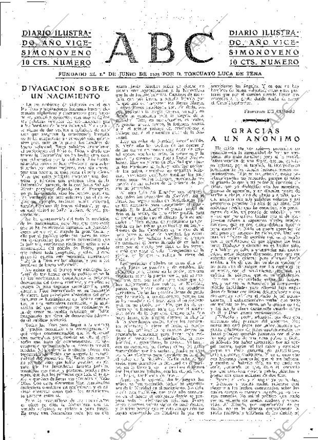 ABC MADRID 30-12-1933 página 3