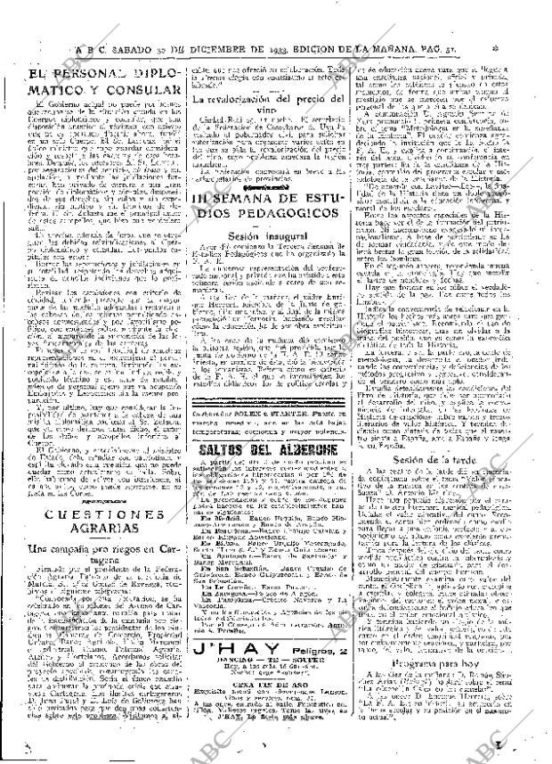 ABC MADRID 30-12-1933 página 31