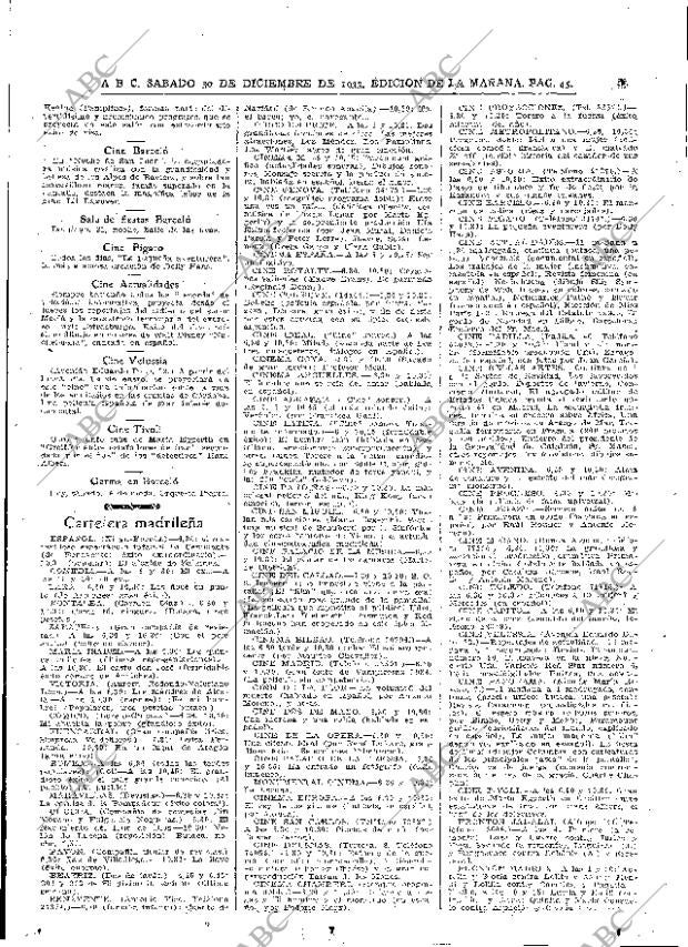 ABC MADRID 30-12-1933 página 45