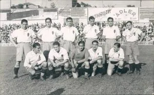 En la temporada 1934-35: Pelayo,Munícha, Ortúzar, Gómez, Basabe y Sarmentón (de...