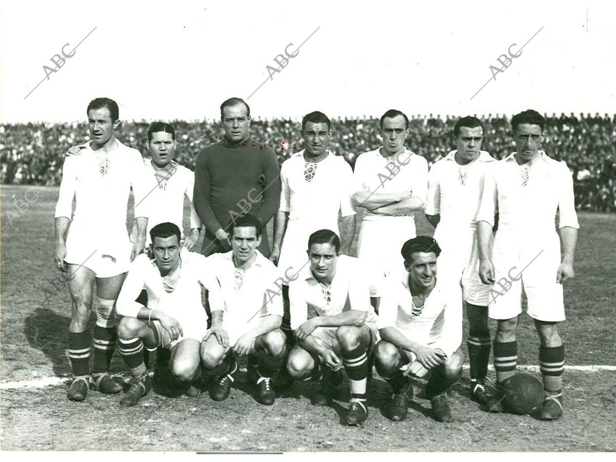 Equipo del Real Madrid de la temporada 193435, en la que quedó