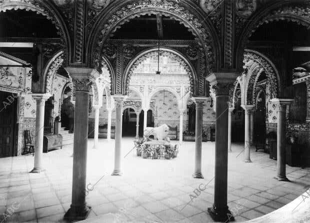 Patio de la casa de los Condes de Aguiar