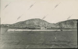 Submarino de la clase C4, que se hundió el 29 de junio de 1946 durante unas...