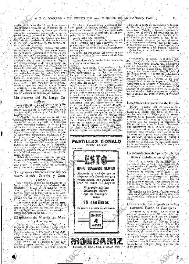 ABC MADRID 02-01-1934 página 17