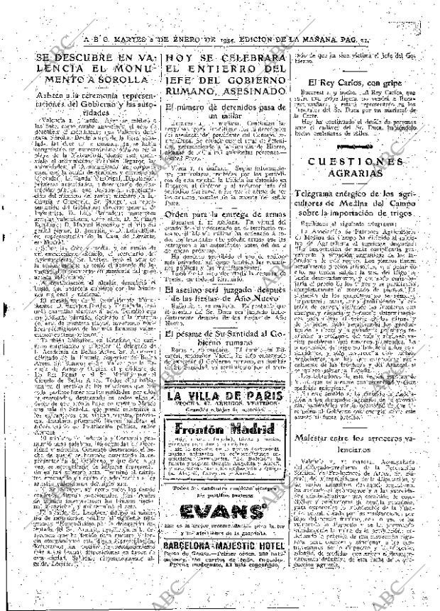 ABC MADRID 02-01-1934 página 21
