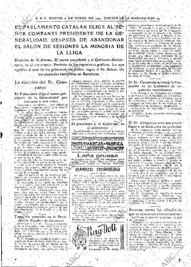 ABC MADRID 02-01-1934 página 23