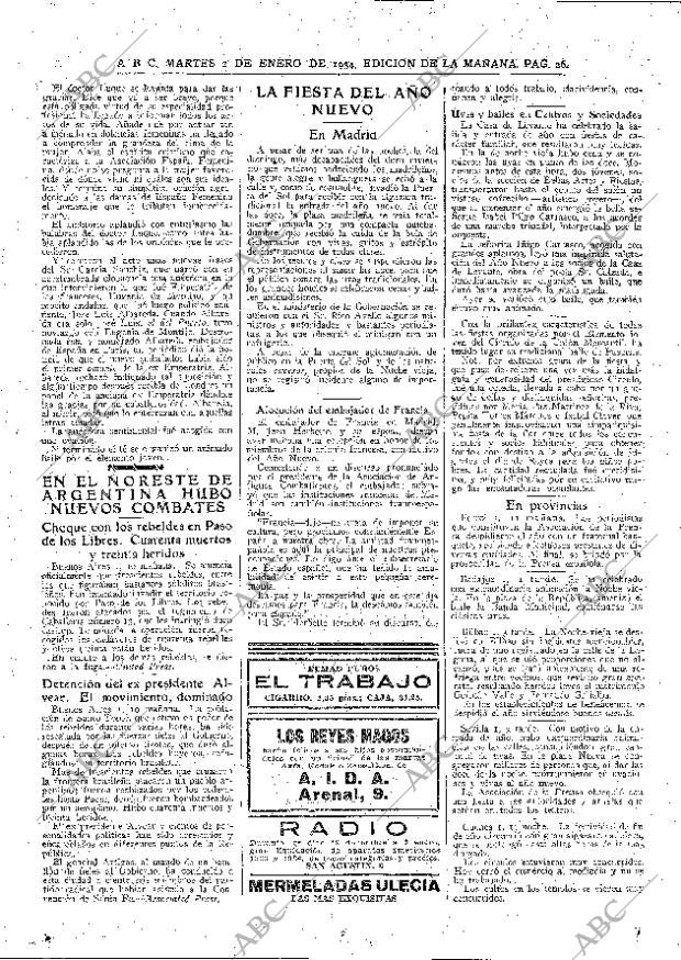 ABC MADRID 02-01-1934 página 26