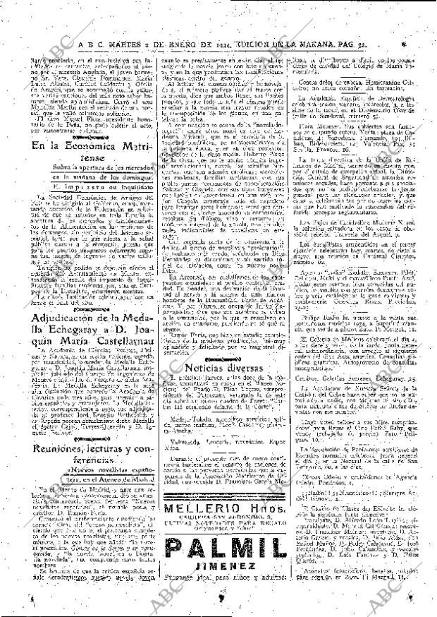 ABC MADRID 02-01-1934 página 32