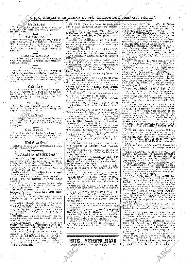 ABC MADRID 02-01-1934 página 40