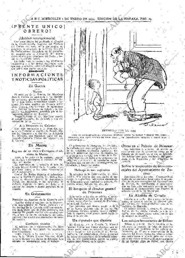 ABC MADRID 03-01-1934 página 19