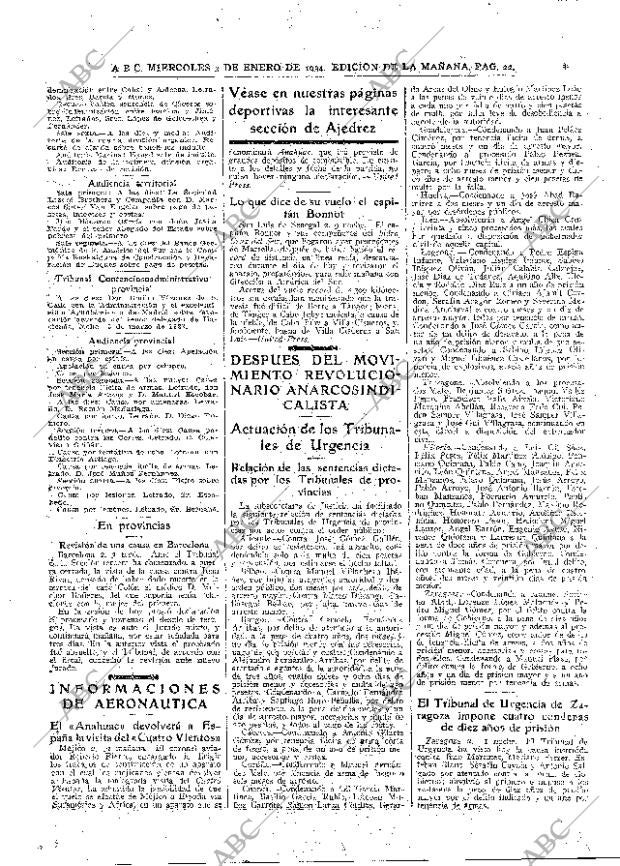 ABC MADRID 03-01-1934 página 22