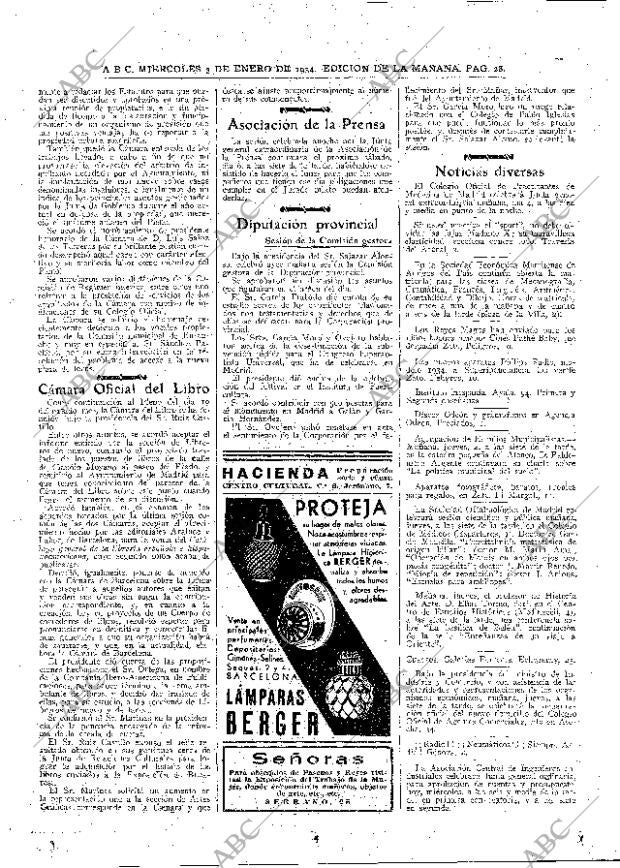 ABC MADRID 03-01-1934 página 28