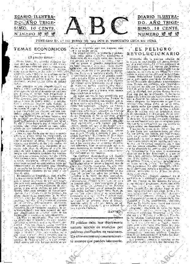 ABC MADRID 03-01-1934 página 3