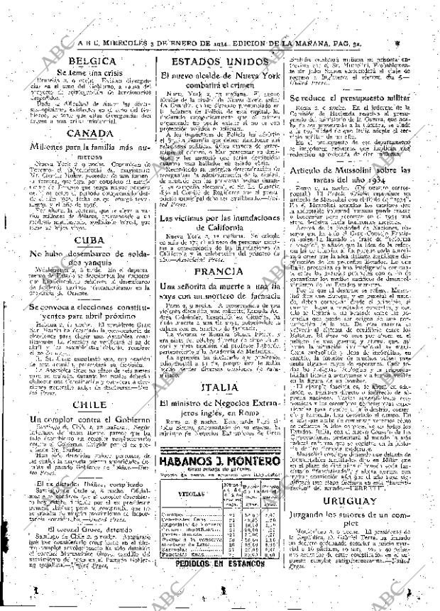 ABC MADRID 03-01-1934 página 31