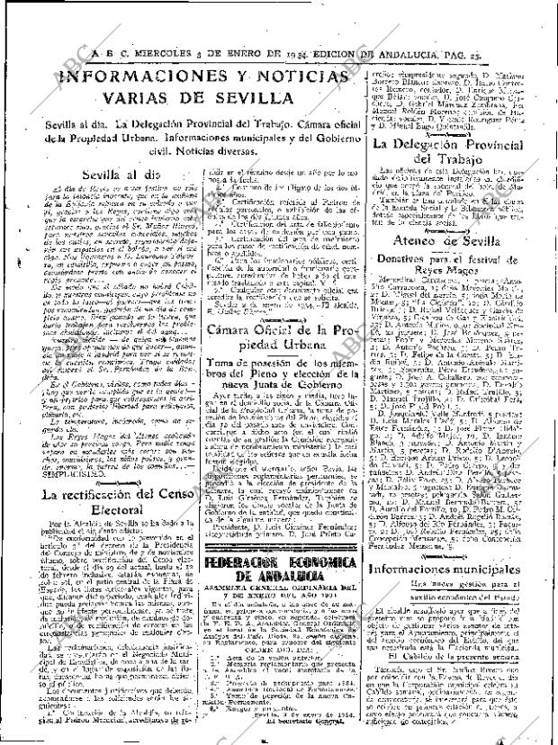 ABC SEVILLA 03-01-1934 página 23