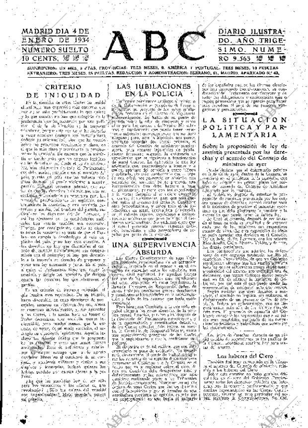 ABC MADRID 04-01-1934 página 15