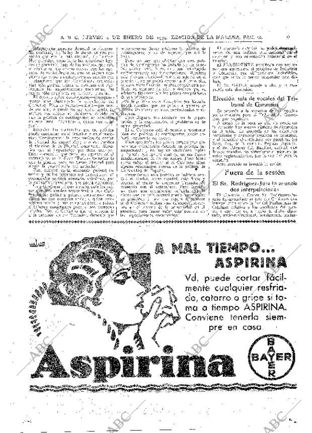 ABC MADRID 04-01-1934 página 20