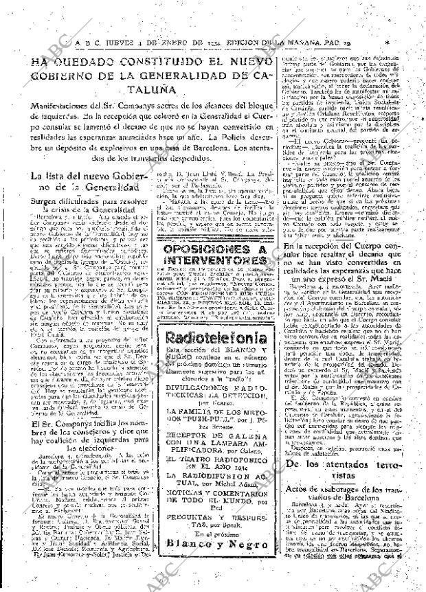 ABC MADRID 04-01-1934 página 29