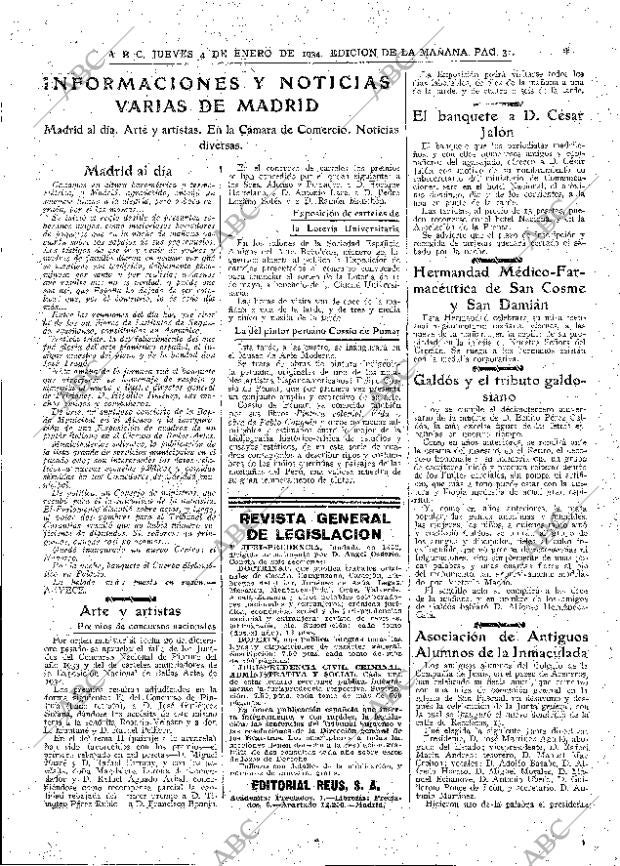 ABC MADRID 04-01-1934 página 31