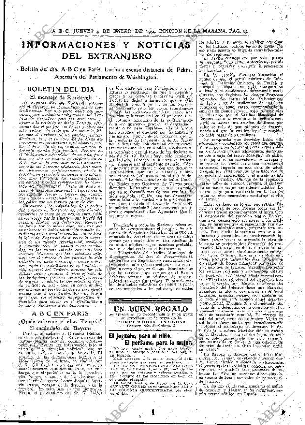 ABC MADRID 04-01-1934 página 33