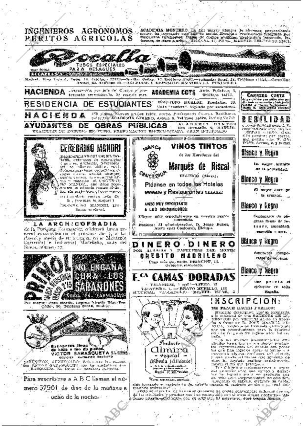 ABC MADRID 04-01-1934 página 52