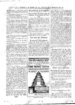 ABC MADRID 05-01-1934 página 16