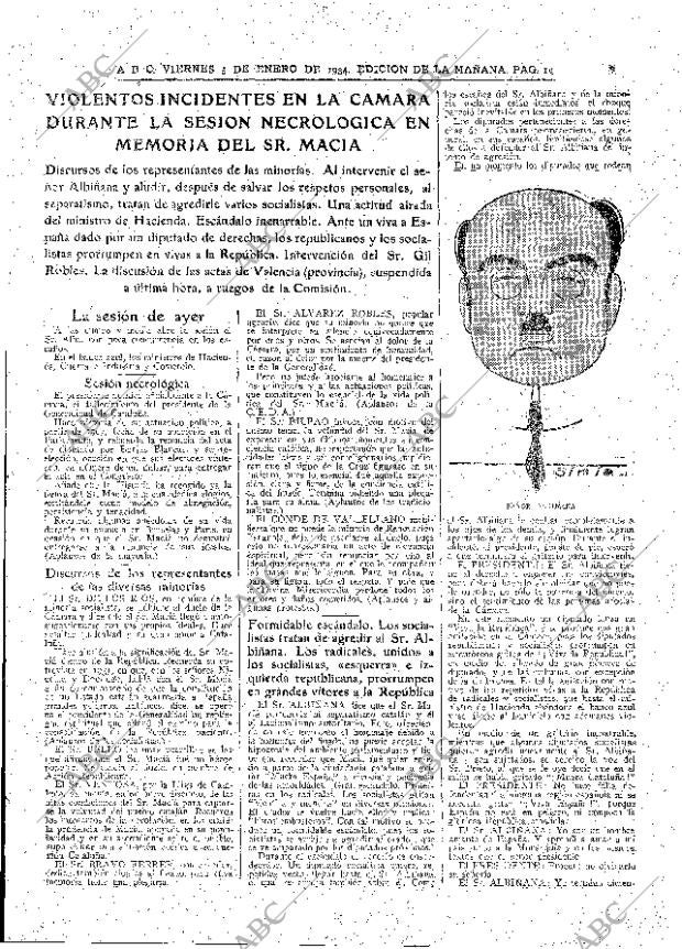 ABC MADRID 05-01-1934 página 19