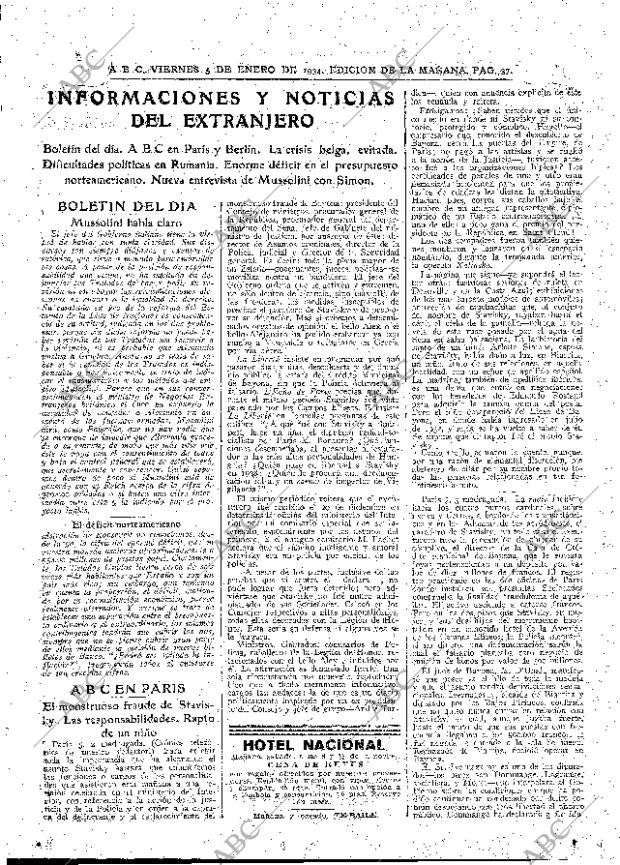 ABC MADRID 05-01-1934 página 37