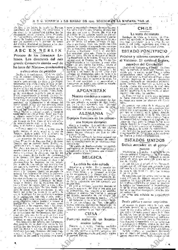 ABC MADRID 05-01-1934 página 38