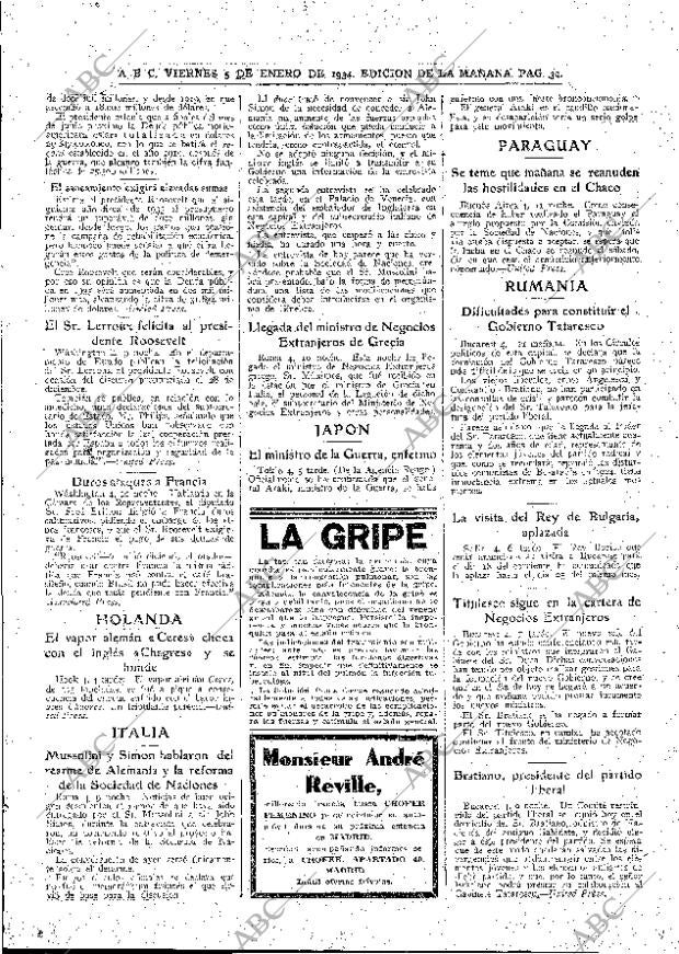 ABC MADRID 05-01-1934 página 39