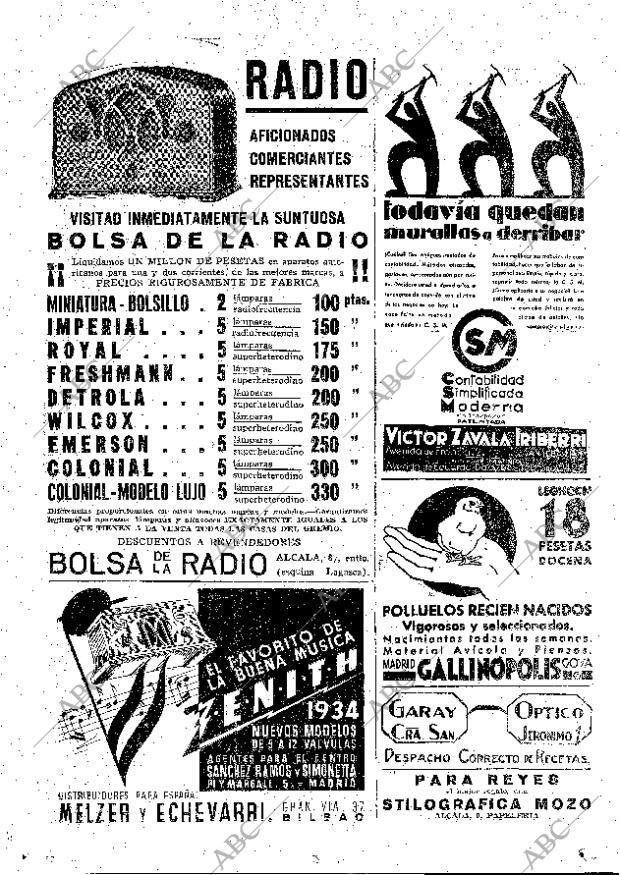 ABC MADRID 05-01-1934 página 48