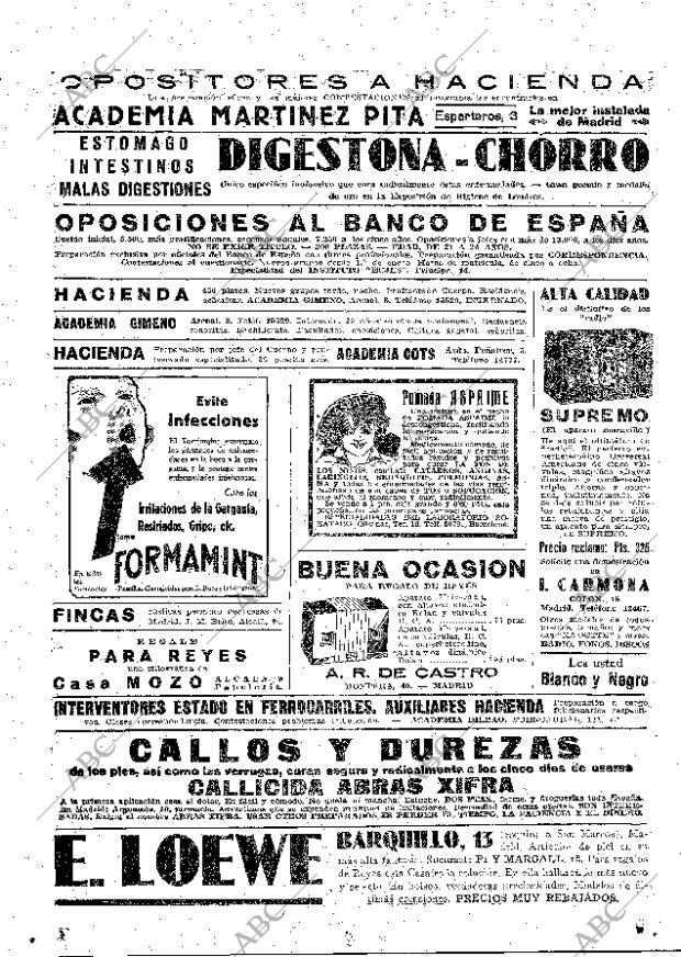 ABC MADRID 05-01-1934 página 52