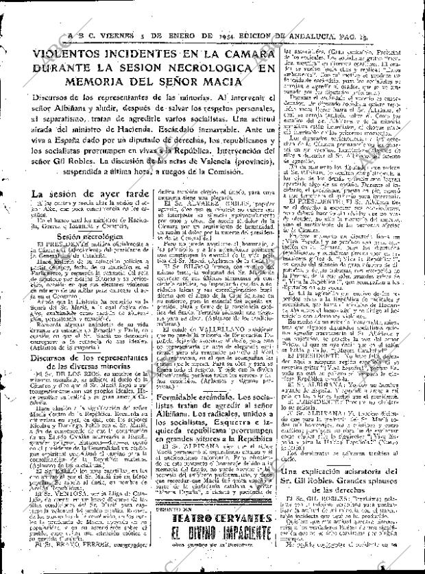 ABC SEVILLA 05-01-1934 página 19