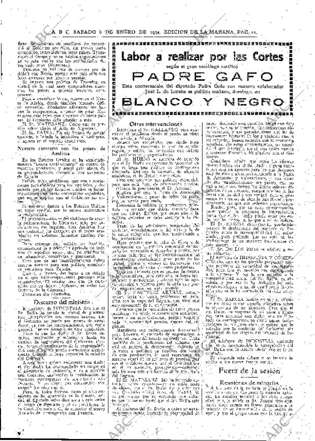 ABC MADRID 06-01-1934 página 21