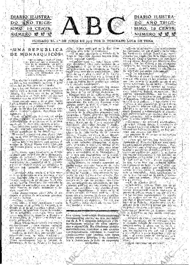 ABC MADRID 06-01-1934 página 3