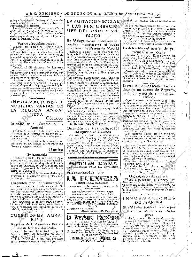 ABC SEVILLA 07-01-1934 página 32