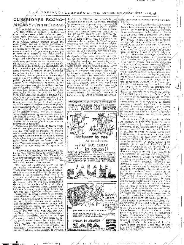 ABC SEVILLA 07-01-1934 página 34