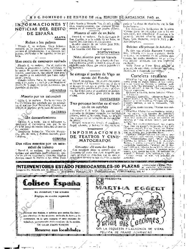 ABC SEVILLA 07-01-1934 página 38