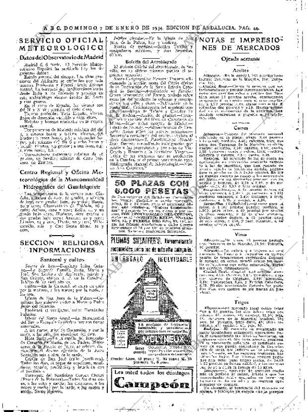 ABC SEVILLA 07-01-1934 página 40