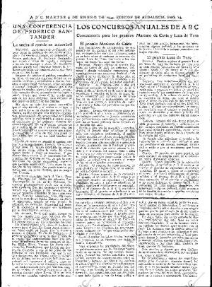 ABC SEVILLA 09-01-1934 página 19