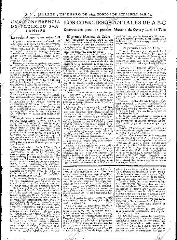ABC SEVILLA 09-01-1934 página 19