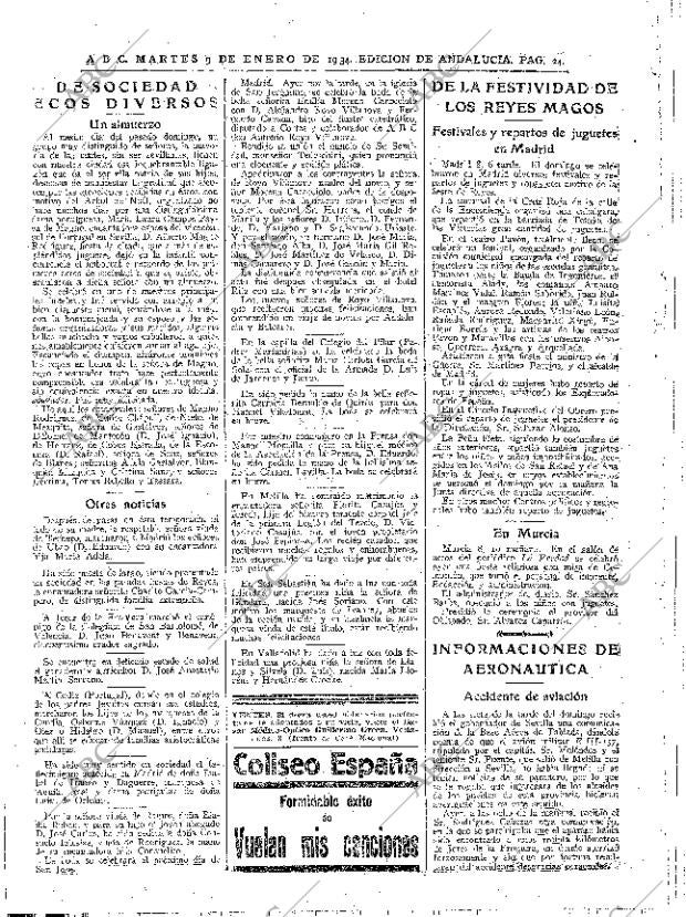 ABC SEVILLA 09-01-1934 página 24