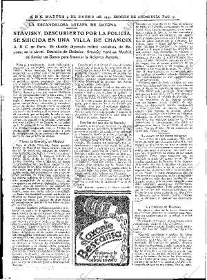 ABC SEVILLA 09-01-1934 página 31