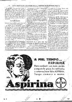 ABC MADRID 10-01-1934 página 16