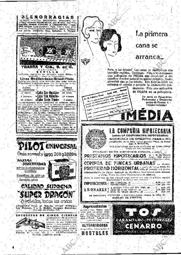 ABC MADRID 10-01-1934 página 2