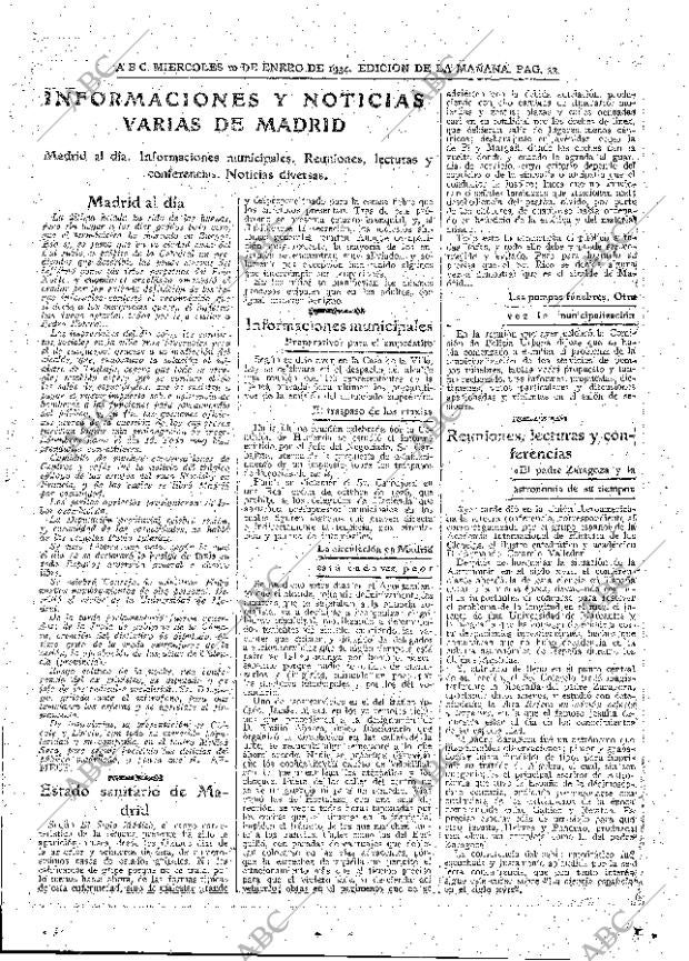 ABC MADRID 10-01-1934 página 33