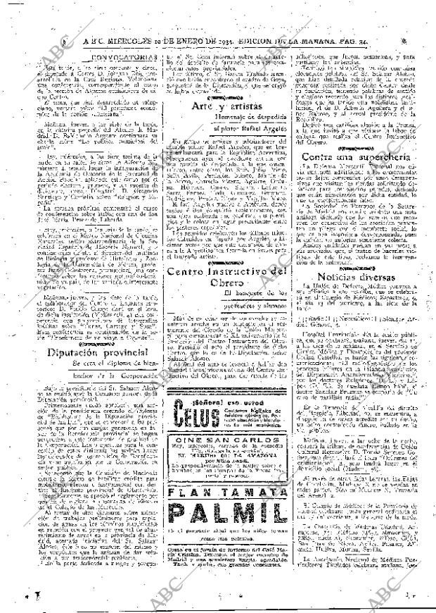 ABC MADRID 10-01-1934 página 34